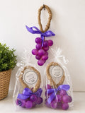 Jabón de uvas moradas