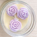 Vela Sencilla/ Rosas lilas