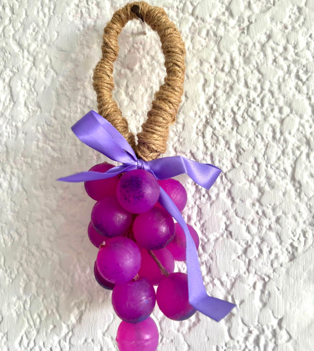 Jabón de uvas moradas